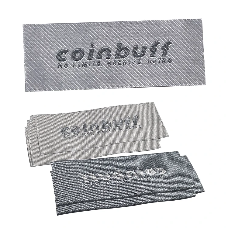 Refined Craft Wholesale Making Private Clothing Size Embroidered Labels Sticker Tags