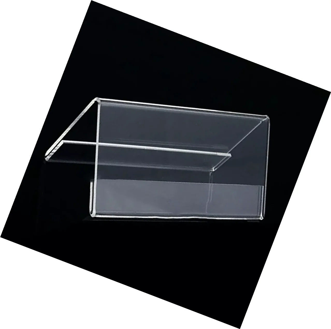 Wholesale Custom Acrylic Desk Name Plate, Blank Acrylic Name Plate Holder