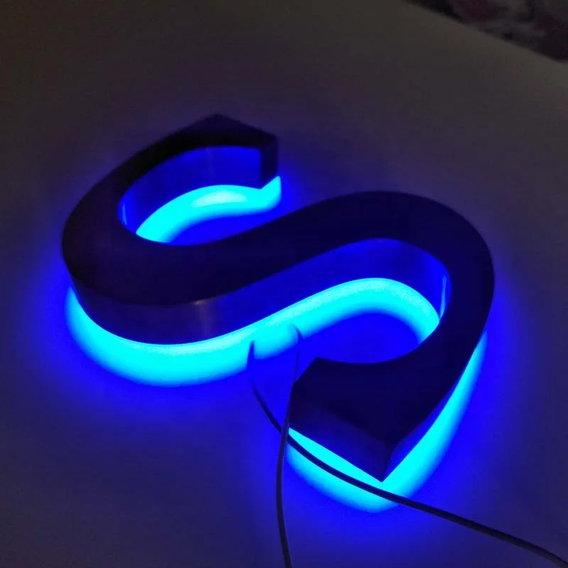 Online Shopping Backlit Led Channel Letters Sign Alphabet Outdoor Led Backlit Logo Sign Letter Light Led