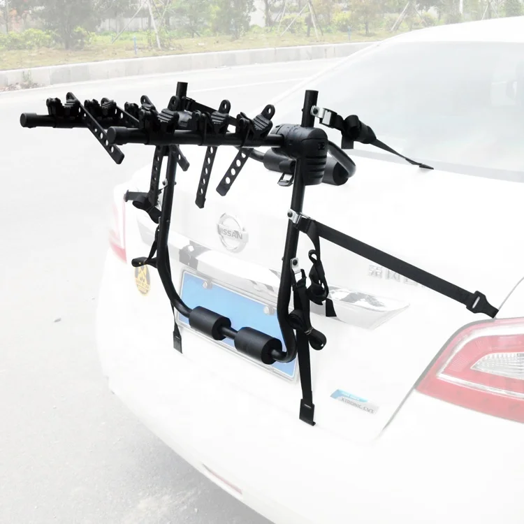 bicycle accessories 3 bike car cycle carrier Car Rear Mounted Bicycle Rack Carrier