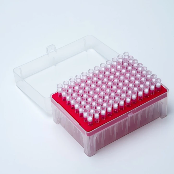 Hot sale high quality medical  grade Filter Tips laboratory medical filter tube 10UL-1250UL tip with filter