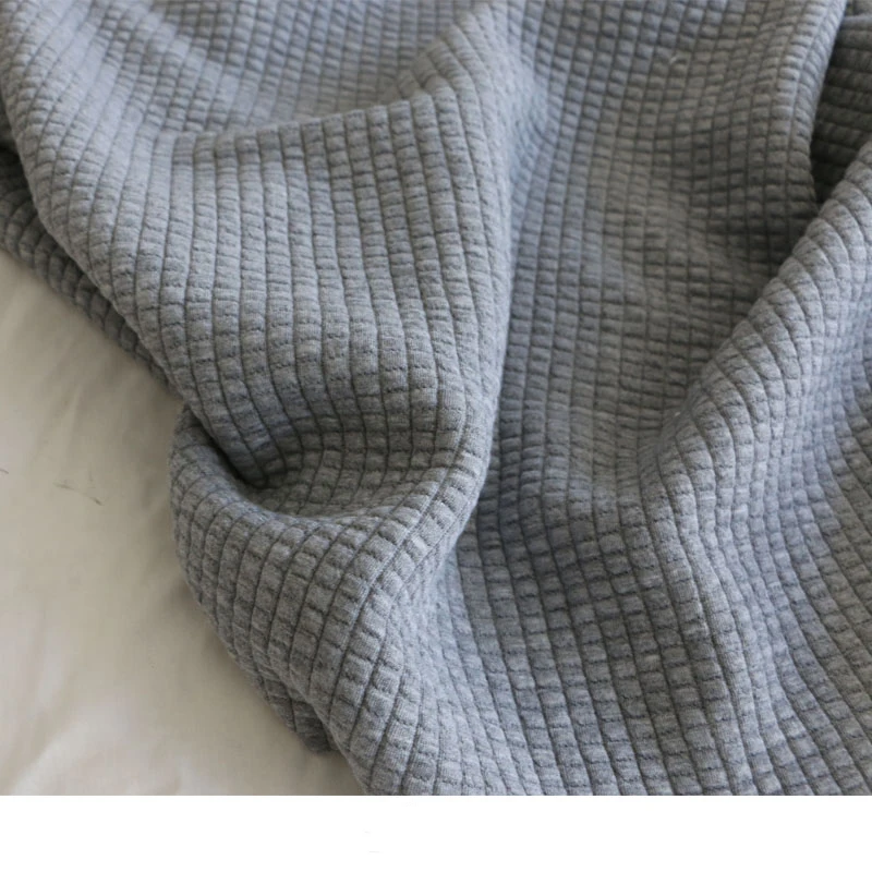 2022 High Quality Wholesale Custom Cotton Knitting Waffle Fabric For Baby Clothing