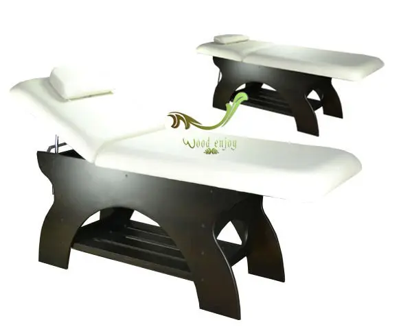 OAK WOOD massage bed 326#,High-end Beauty salon & spa furniture Spa Treatment bed