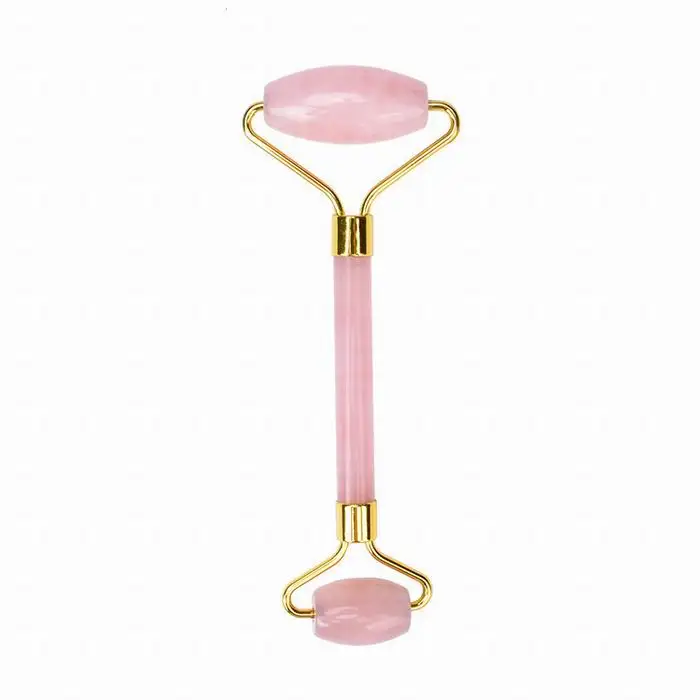 Wholesale Super High Quality Pink Jade Roller & Gua Sha Tools Set Face Roller Facial Beauty Roller Skin Care Tools Massage Tools