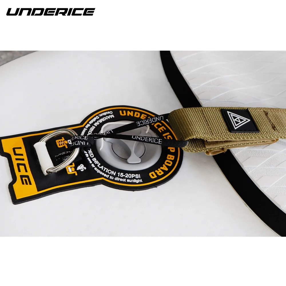 Трехслойная Высококачественная надувная доска UICE с деревянным дизайном для рыбалки и серфинга