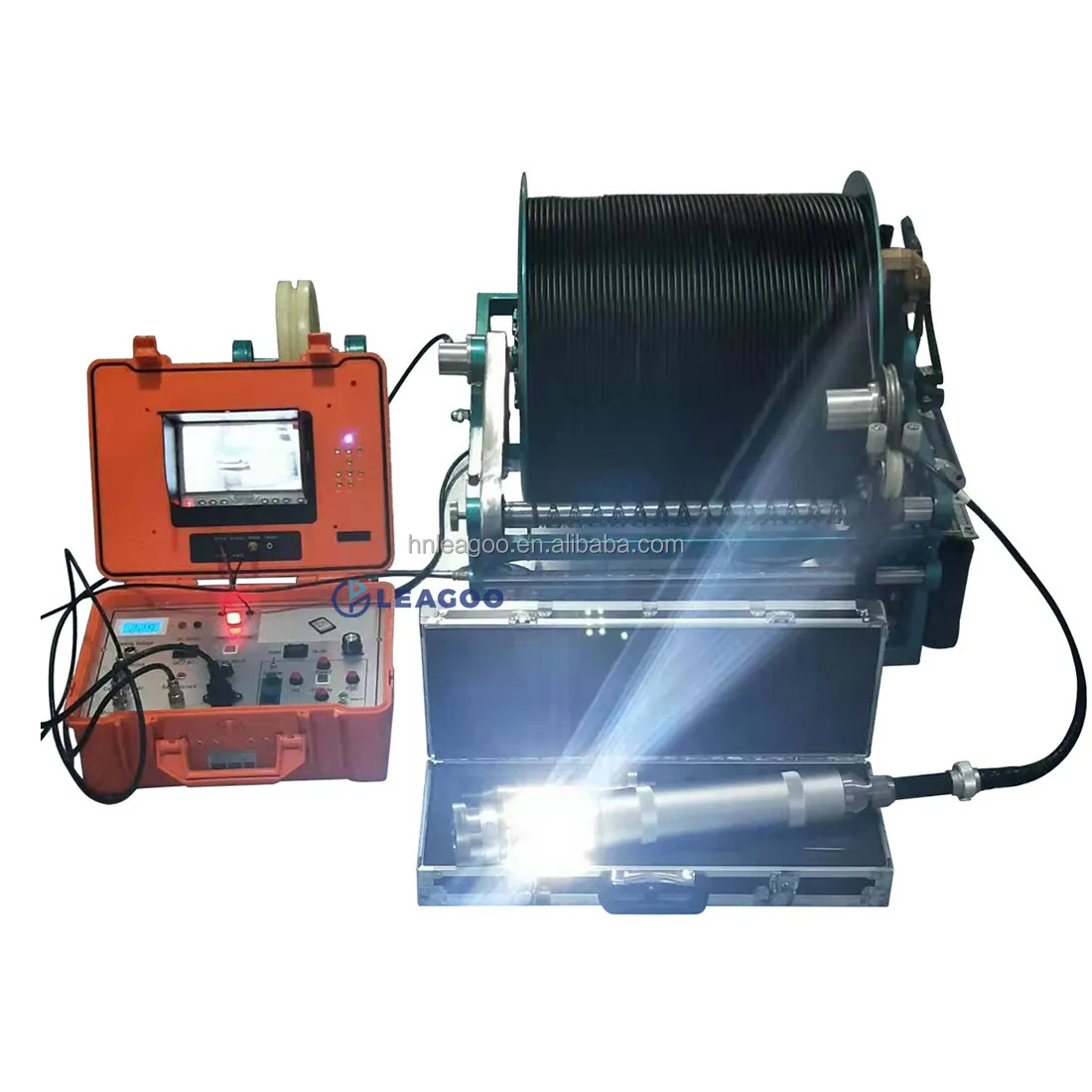 360 Degree Rotating Downhole TV Mini Size Borehole Camera