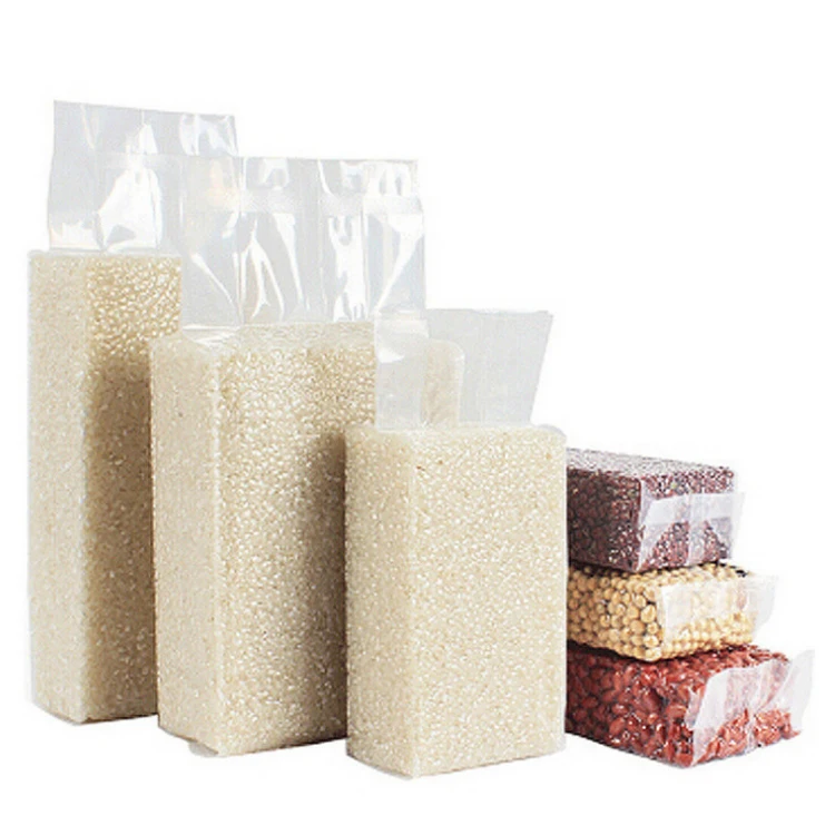 Free Sample Polypropylene Bopp Laminated 10kg Pp Woven Rice Packaging Bag For Sale