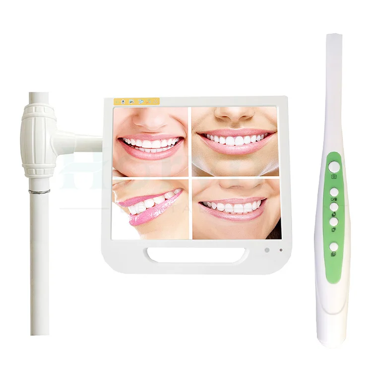 Touch Screen LCD Monitor 17HD Sensor Computer WIFI High Resolution Dental Intraoral Camera