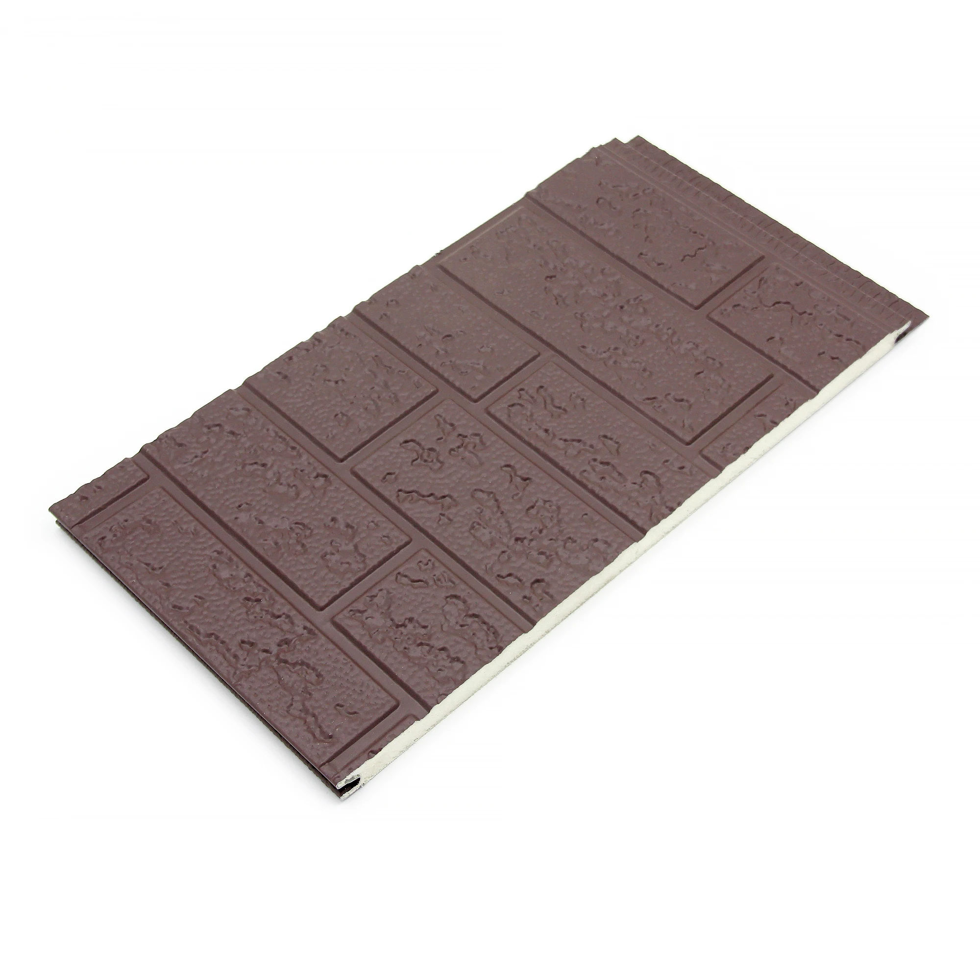 Insulated PU Polyurethane Sandwich Panel Exterior Wall Cladding Metal Composite Sandwich Panels