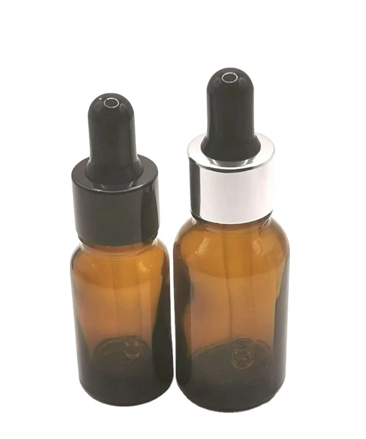 Wholesale 20mm Glass Pipette Dropper uv Medicine Dropper For Cosmetic Dropper Bottle