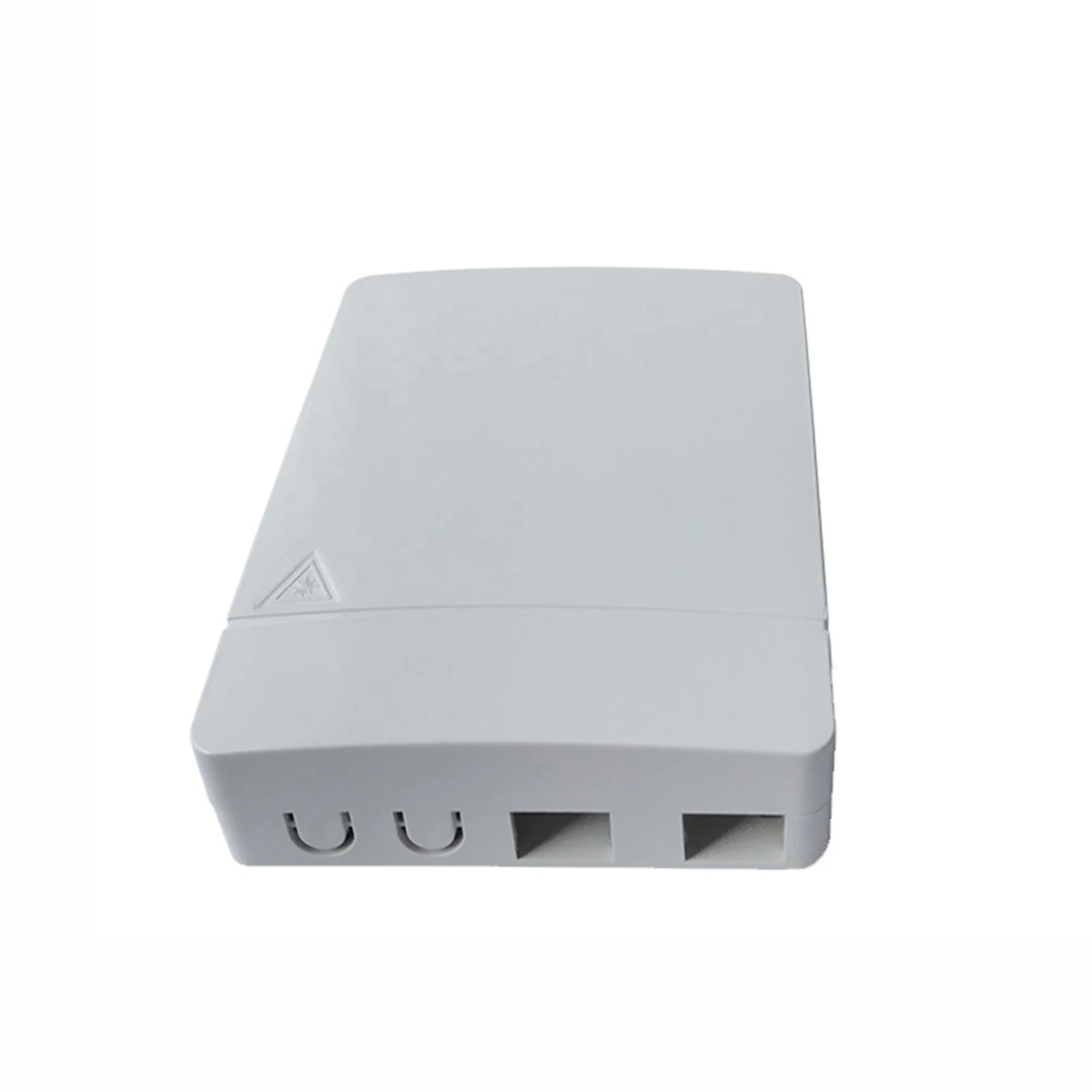 2 Core Rosettes Type FTTH Indoor Optical Outlet Distribution Box