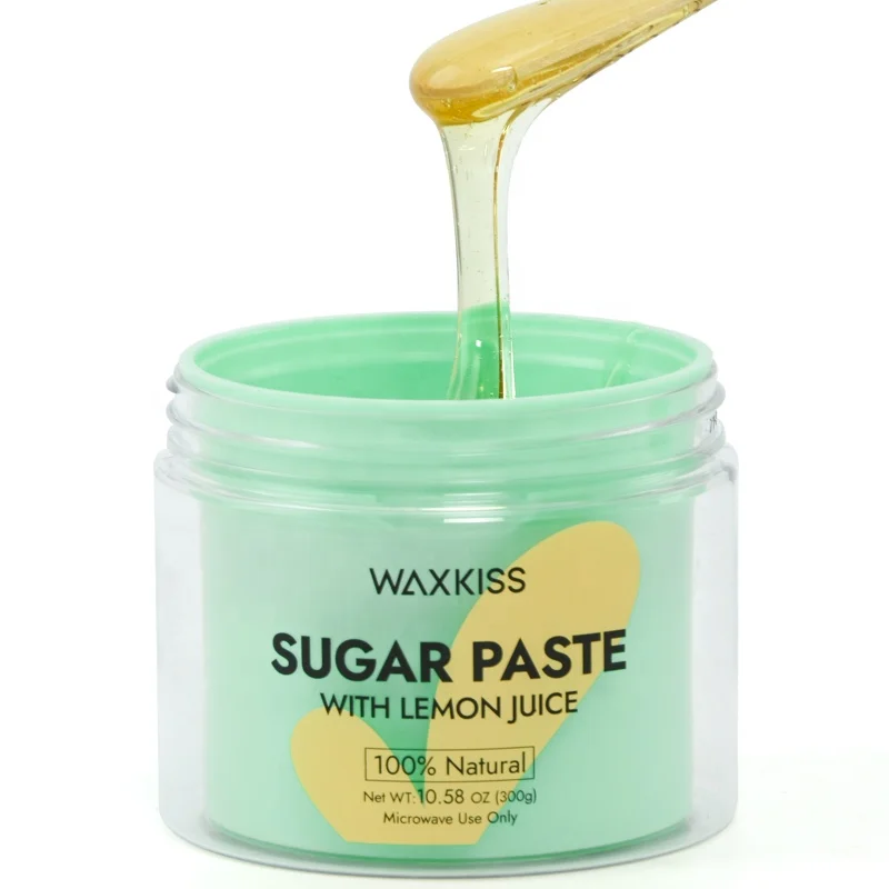 Waxkiss Soft Medium Hard Consistency Water soluble Sugar Wax Hair Removal Sugaring Paste For Sensitive Skin
