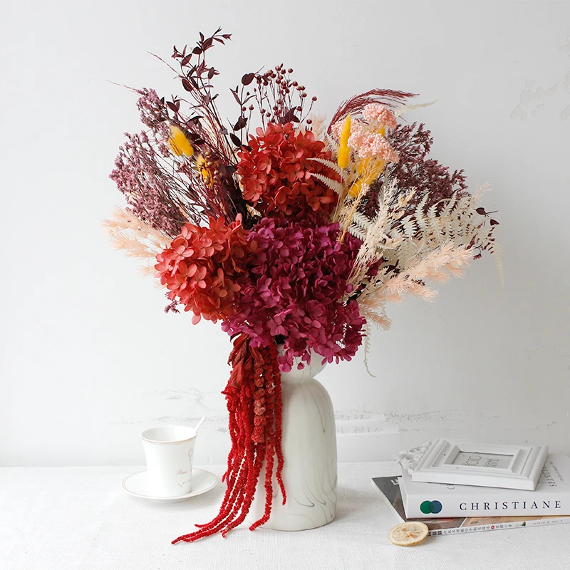 Burnt Orange, Navy and Burgundy Arch Flowers Fall Wedding Flower Arch Swag Decoration Wedding Flower Bouquet
