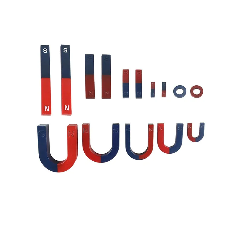 Custom Ferrite Strip-type General Magnet Wand For Teaching School Education Magnetic Rod Educational Toy