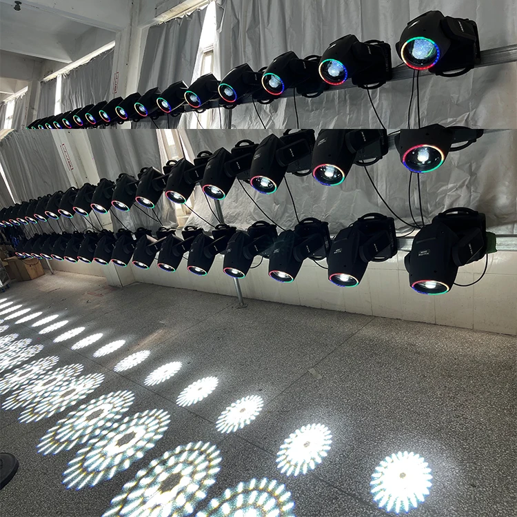 300 Вт шарповый луч 4 призматические эффекты Радужный RGB круговой движущийся головной свет с футляром для Fly