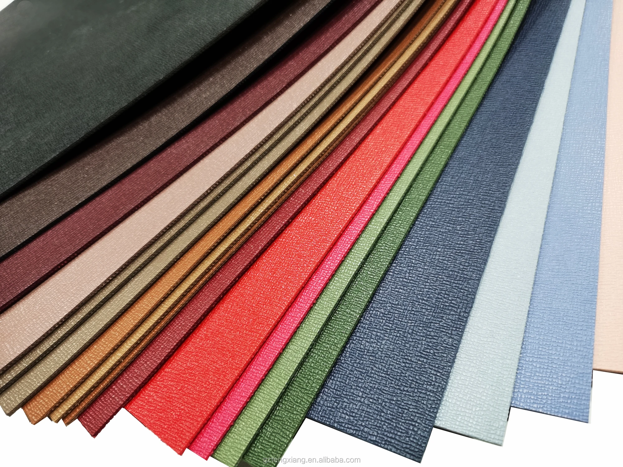 Easy Clean Pollution Resistant PVC Leatherette Eat Mat Cross Grain & Sheep Grain Double-Sided Table MAT for Shoes and Bags