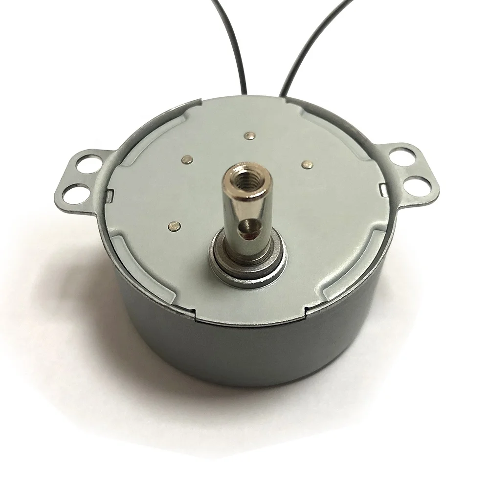 Sijiatech factory direct sale fan motor 220v 5rpm  low speed gear electro motor 4w AC Synchronous motor