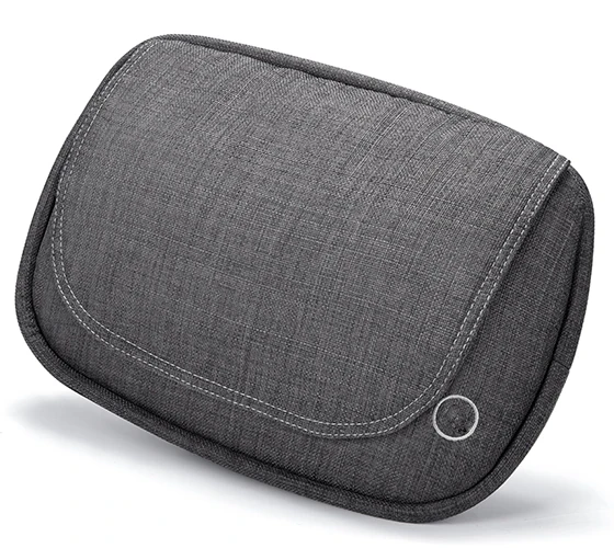 Wireless Shiatsu Back and Neck Massager by USB, Kneading Massage Pillow Body CE ROHS KC FCC