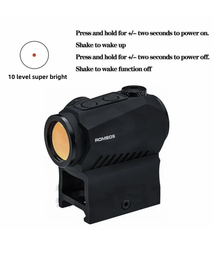 Wholesale Romeo5 1X20mm Tactical Hunting Shooting Scope Durable Waterproof Fogproof Illuminated Red Dot Reticle Sight HD Feature