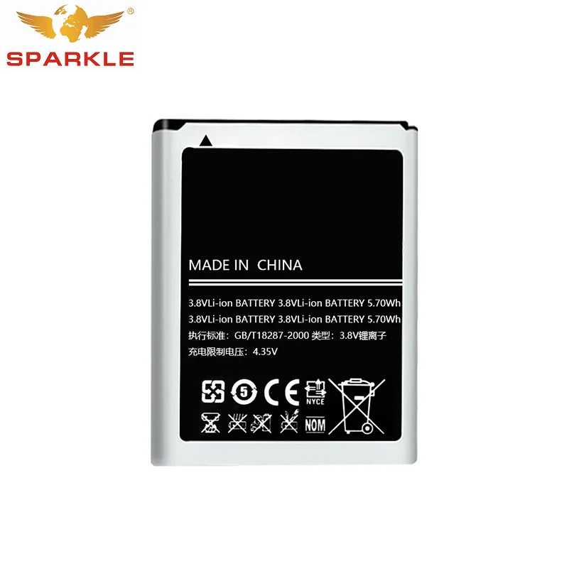 Мобильные аккумуляторы EB494358VU OEM для Samsung J1 Ace S5830 S5660 S7250D S5670 i569 1800 мАч 1:1 Оригинальное производство