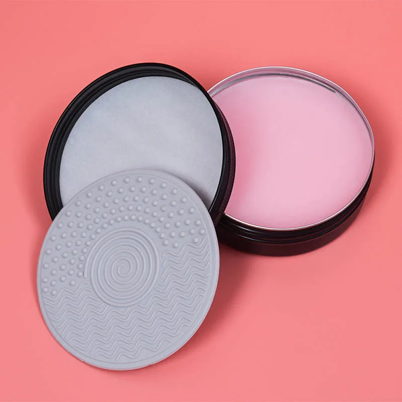 Dongshen Makeup Brush Cleaner Custom Rose Fragrance Weight Private Label Makeup Brush Makeup Tool Cleaning Soap