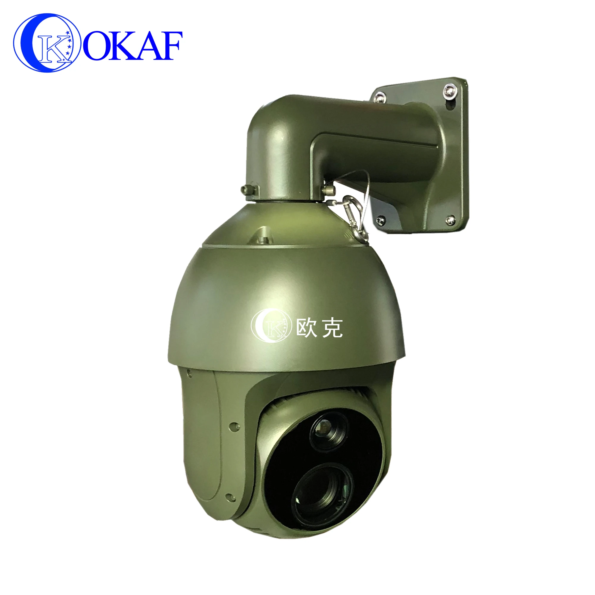 Intelligent Long Range Thermal Imaging HD IP Camera Dual-spectral Network Dome Camera with Tracking
