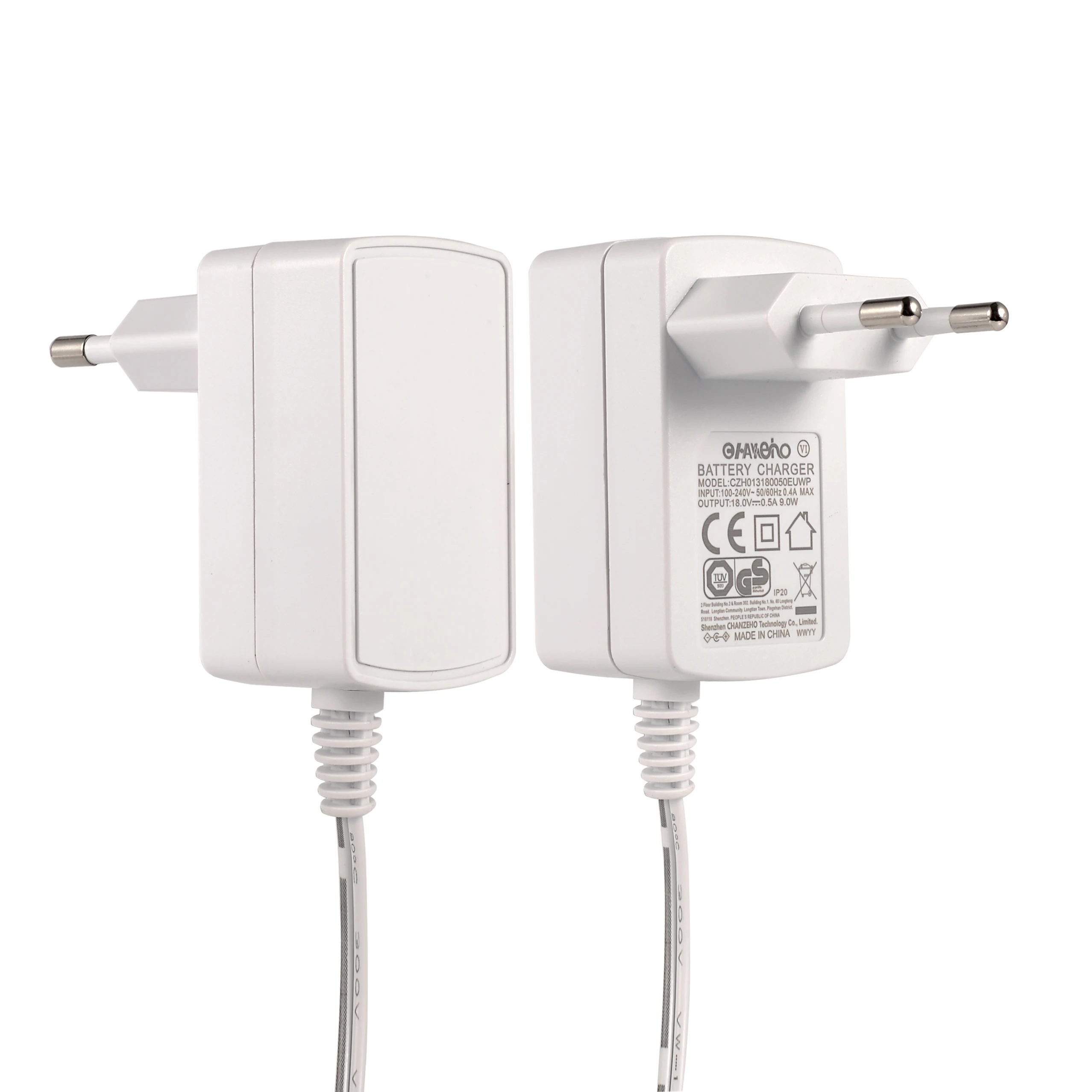 Chanzeho02 8.4V 1A US EU AU UK Wall Plug 18650 Lithium battery charger for household Vacuum Cleaner