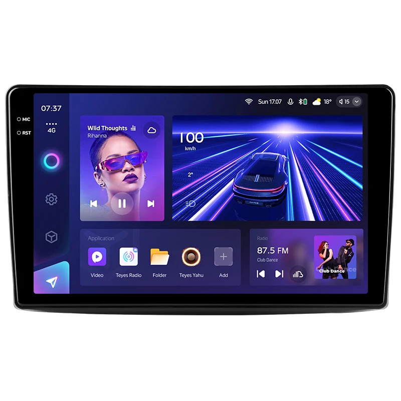 TEYES CC3 2K Car DVD Player For GAC GS7 GS8 2017 - 2019 9 Inch Car GPS Navigation DVD Player