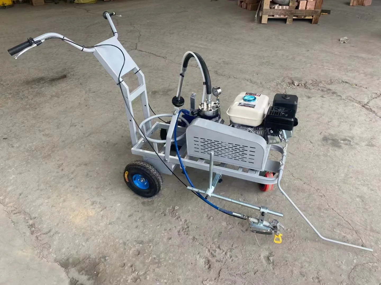 Cold Spray Road Marking Spray Machine Electric/battery Operated Sports Field Line Painting Machines