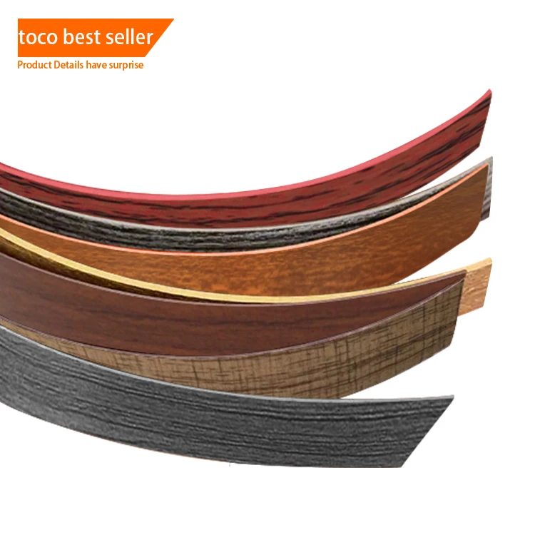 Furniture Abs Edging Tape Plastic Kitchen Cabinet Pvc Acrylic Edge Banding Tape  For Mdf Metal Edge Banding