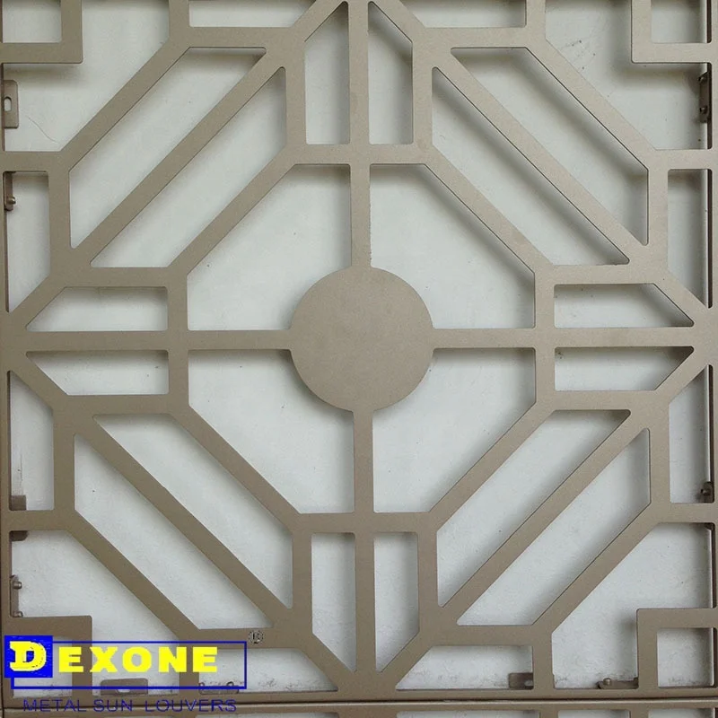 
Metal Curtain Wall Aluminium Decorative Perforated panel 