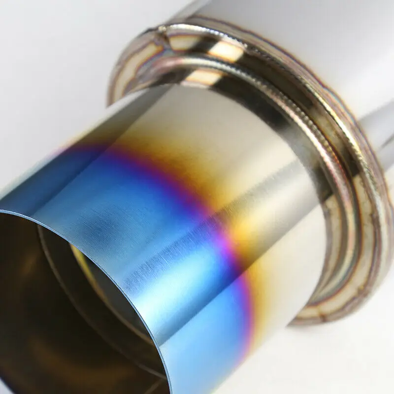 New Style High Quality Stainless Steel 304 Titanium Exhaust Muffler Tips for HKS