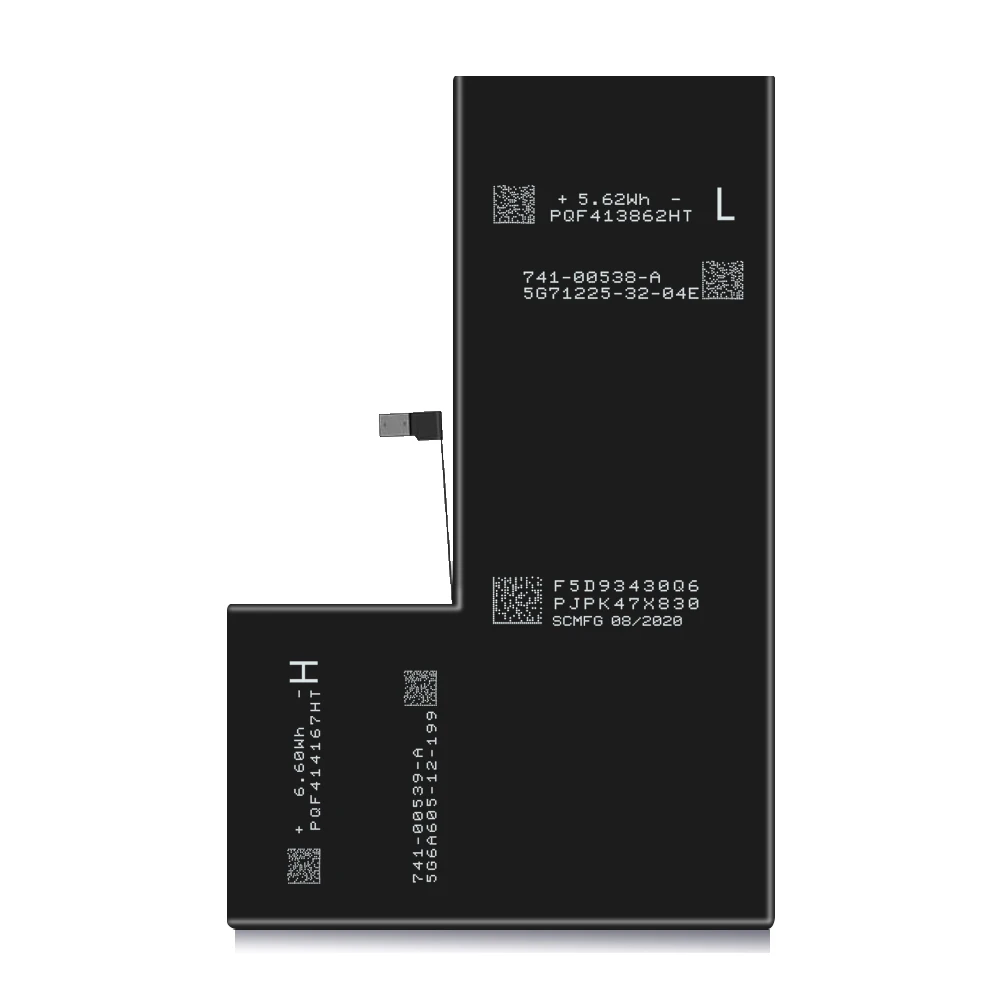  Литий-ионный аккумулятор для iPhone x 12 mini pro max Desay сменные батареи телефона полная емкость сотового быстрая