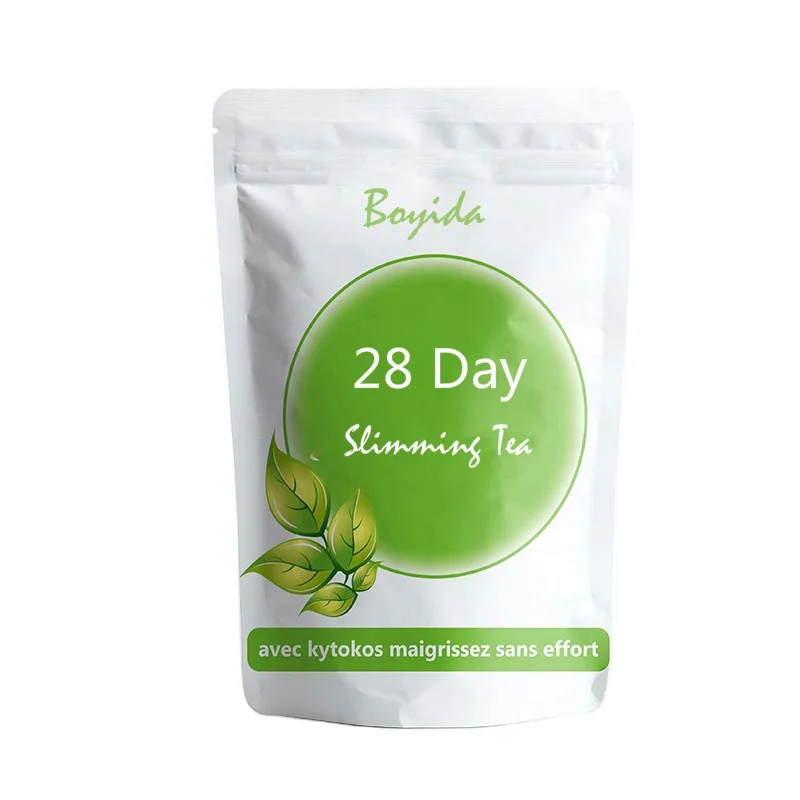 28 days detox flat tummy tea Chinese traditional herbal diet fit tea flat tummy slim weight loss tea