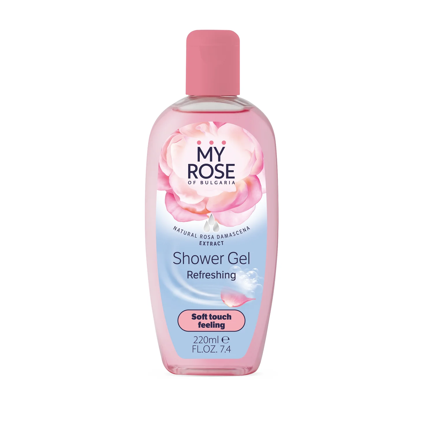 Shower Gel My Rose OF BULGARIA Refreshing Shower Gel Organic