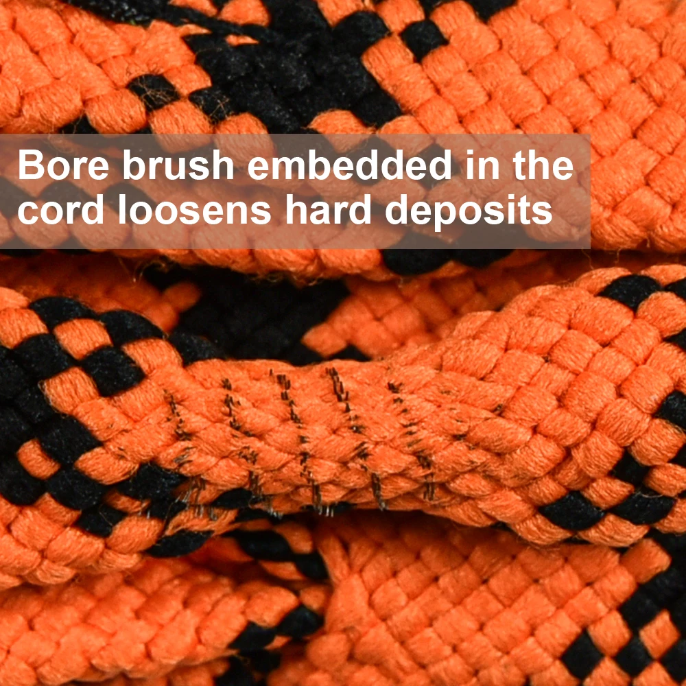 gun cleaning kit Hunting Accessories durable gun Bore Brush Shooting bore cleaner snake