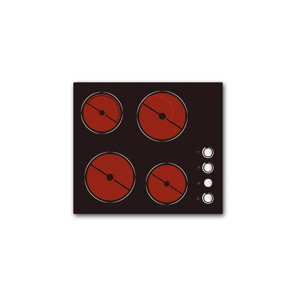 New Design Factory Supplier 4 burners ceramic hob Infrared Cooker Electric Infrared Stove