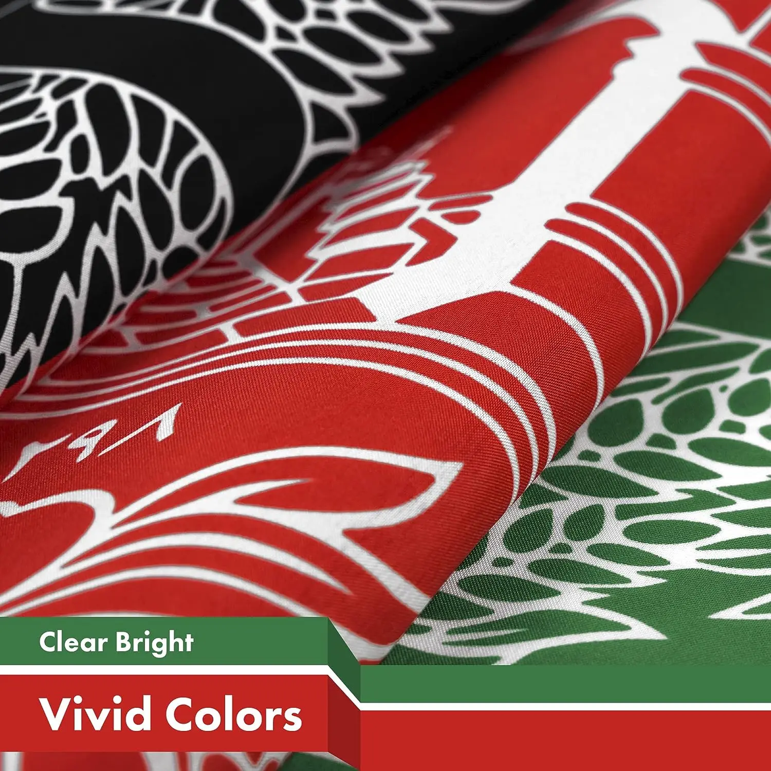 Afghanistan Flag,3x5 Flag Afghan 75D Outdoor Banner,Flags Afghanistan Decor for Garden Yard Car Truck