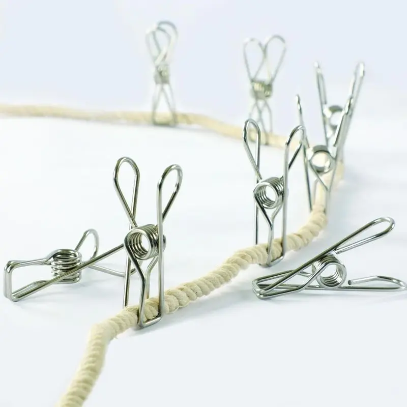 Heavy Duty Clothes Pins For Hanging Clothespins For Laundry Metal Clothes Clips Stainless Steel Clothes Clips