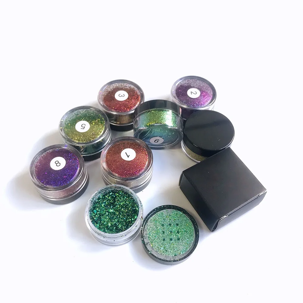 Cosmetic Grade Duochrome Eyeshadow Custom Label Chameleon/cameleon Pigment Powder Eye Shadow