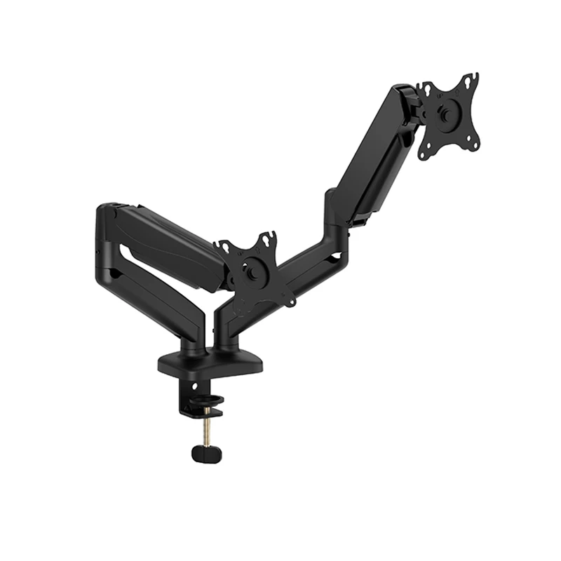 Mounting Classics Computer Bracket Double Arms Gas Spring Full Motion Monitor Desk Mount Monitor Holder Arm