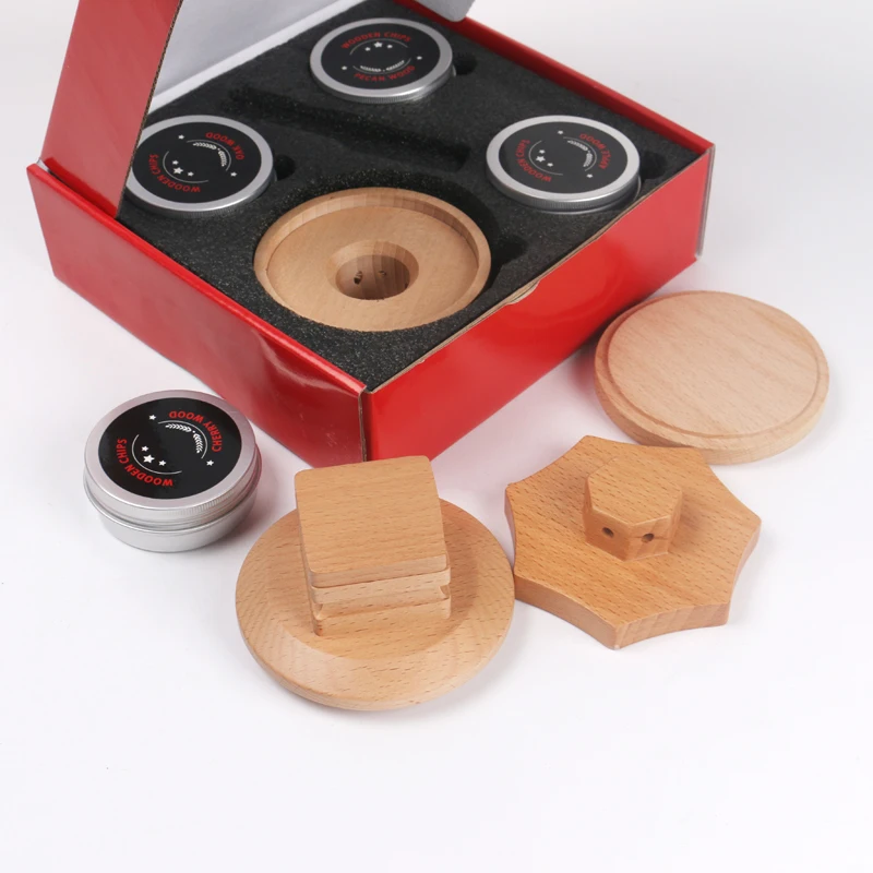 Cocktail Smoker Kit Old Fashioned Chimney Smoking Infuser Cocktails Kit with Wood Chips for Whiskey Bourbon Cocktail Wine