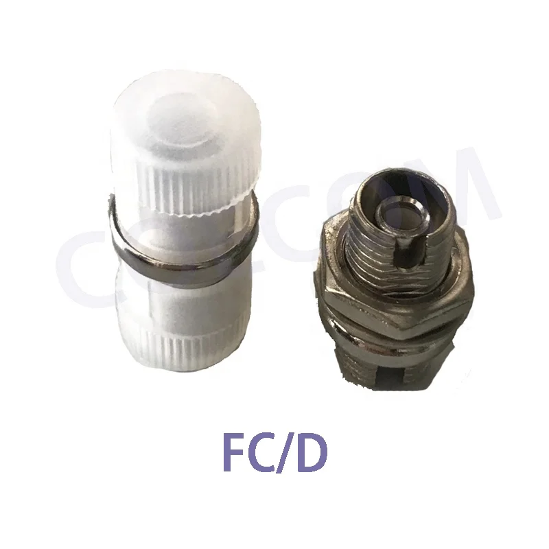 Best Selling Small D Type FC Fiber Adapter Square Optical Fiber Adapter Adaptor Connector for FTTH Box