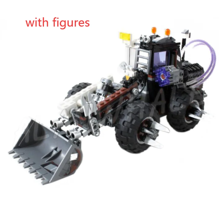 
584pcs Movie Two-Face Double Demolition 10738 Bat cycle Figure Building Blocks Toy DC Universe Holiday Hobby birthday Gifts 