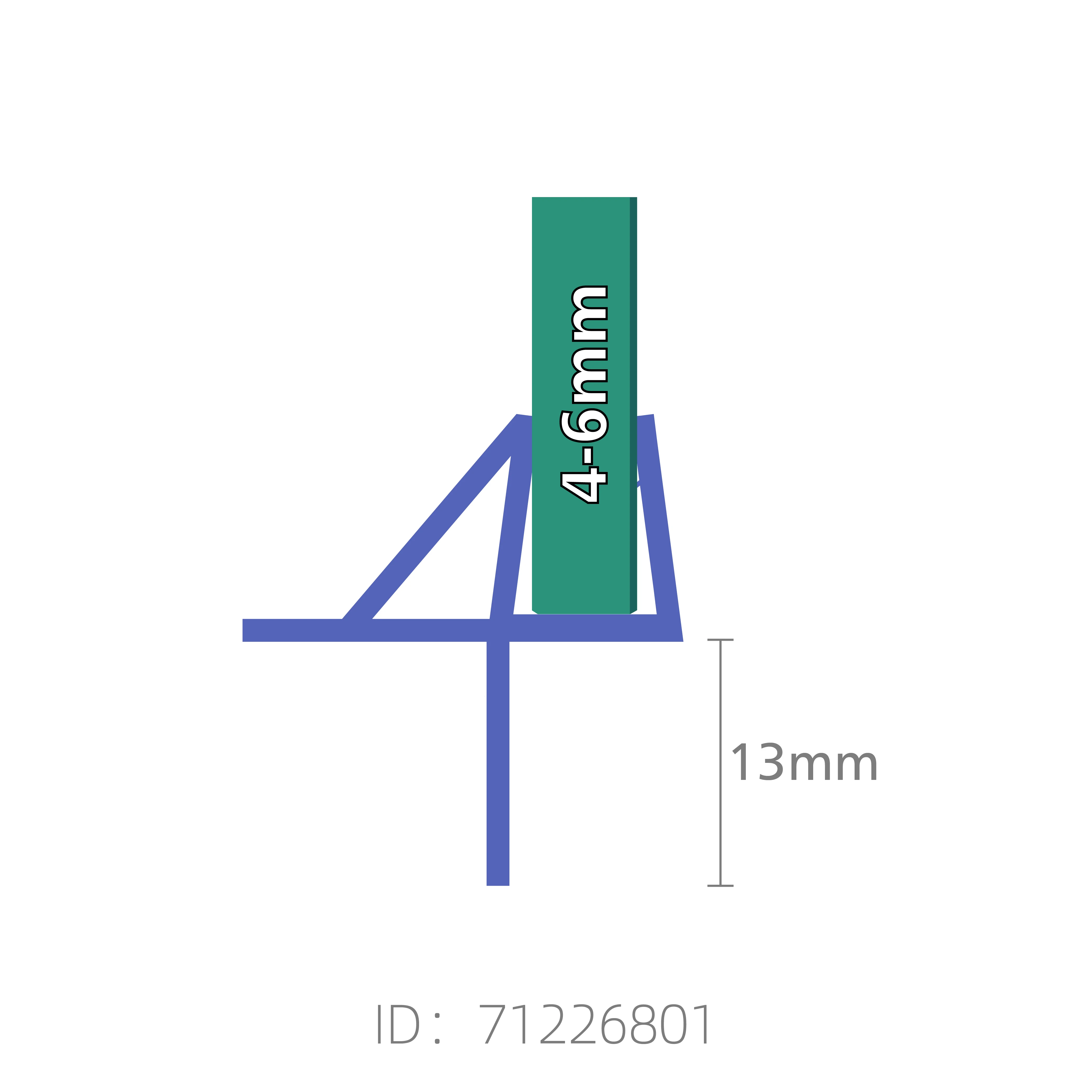 GUIDA 712268 bathroom accessories Curved bath shower screen plastic seal stripe for 6-12mm glass strip