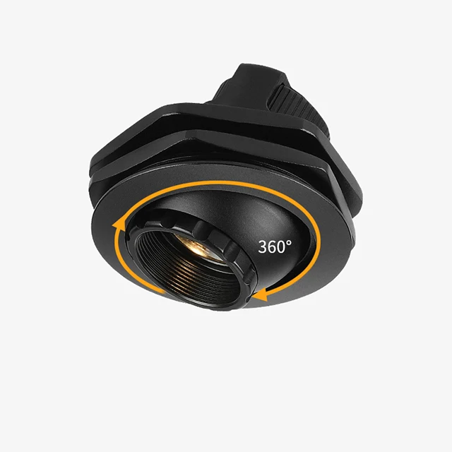 Zoomable 1W 3W anti-glare focusing led light for jewelry showcase commercial spotlight suitable for display lighting