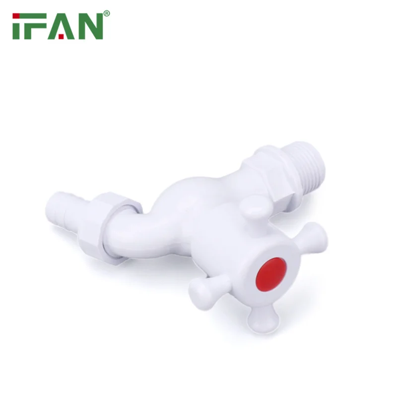 IFAN Cold Hot Water Basin Faucet Pvc Water Tap Plastic Pvc Tap