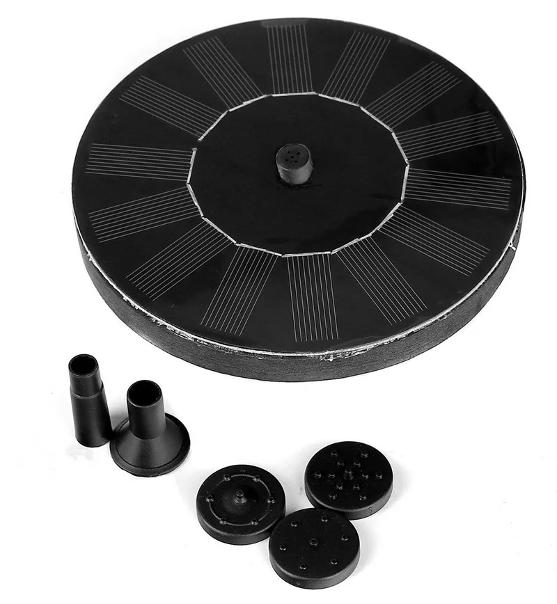 China best solar power solar garden bump fountain / solar fountain 60 cm bird bath