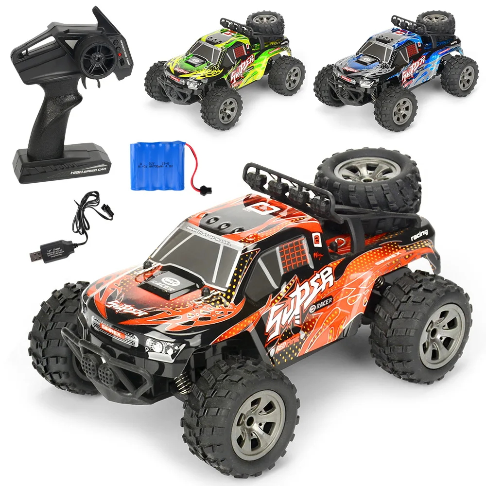 1:18 Model Vehicle Toy Rock Crawler 2.4G Electric High-speed Remote Control Car Climbing off-road racing Car for Kids