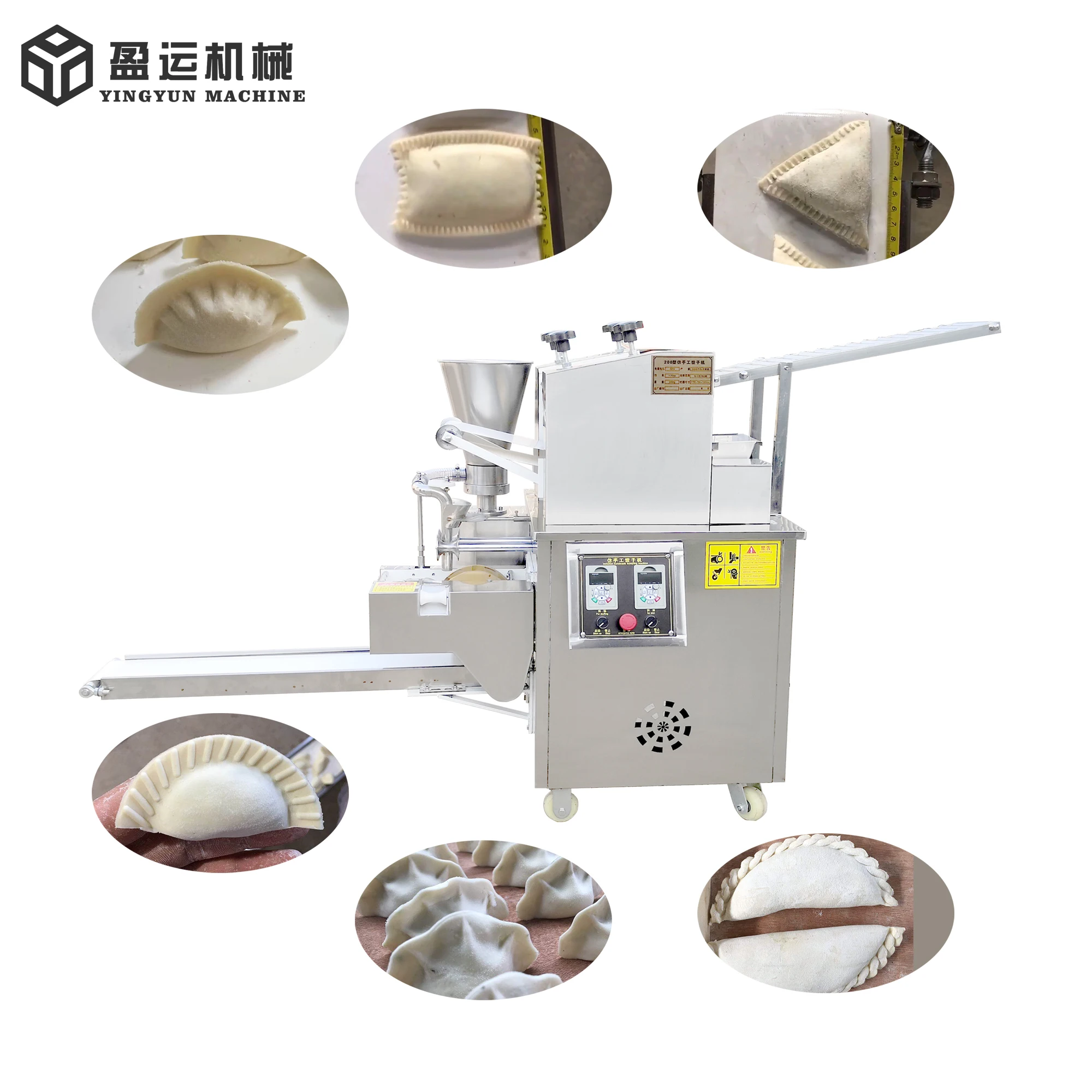 
Auto high-speed Small spring roll machine/ india Curry puff machine packing delicious chinese dumplin 